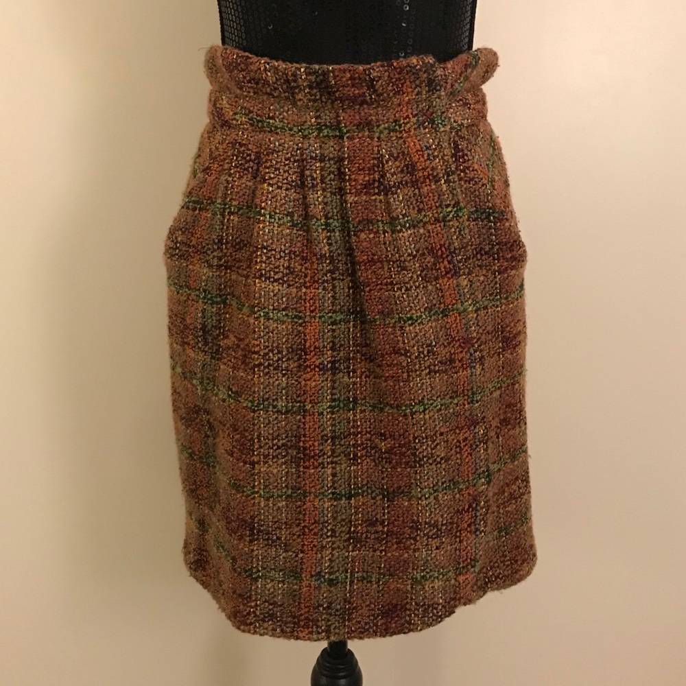Anthropologie Odille Vintage Style Pencil Skirt